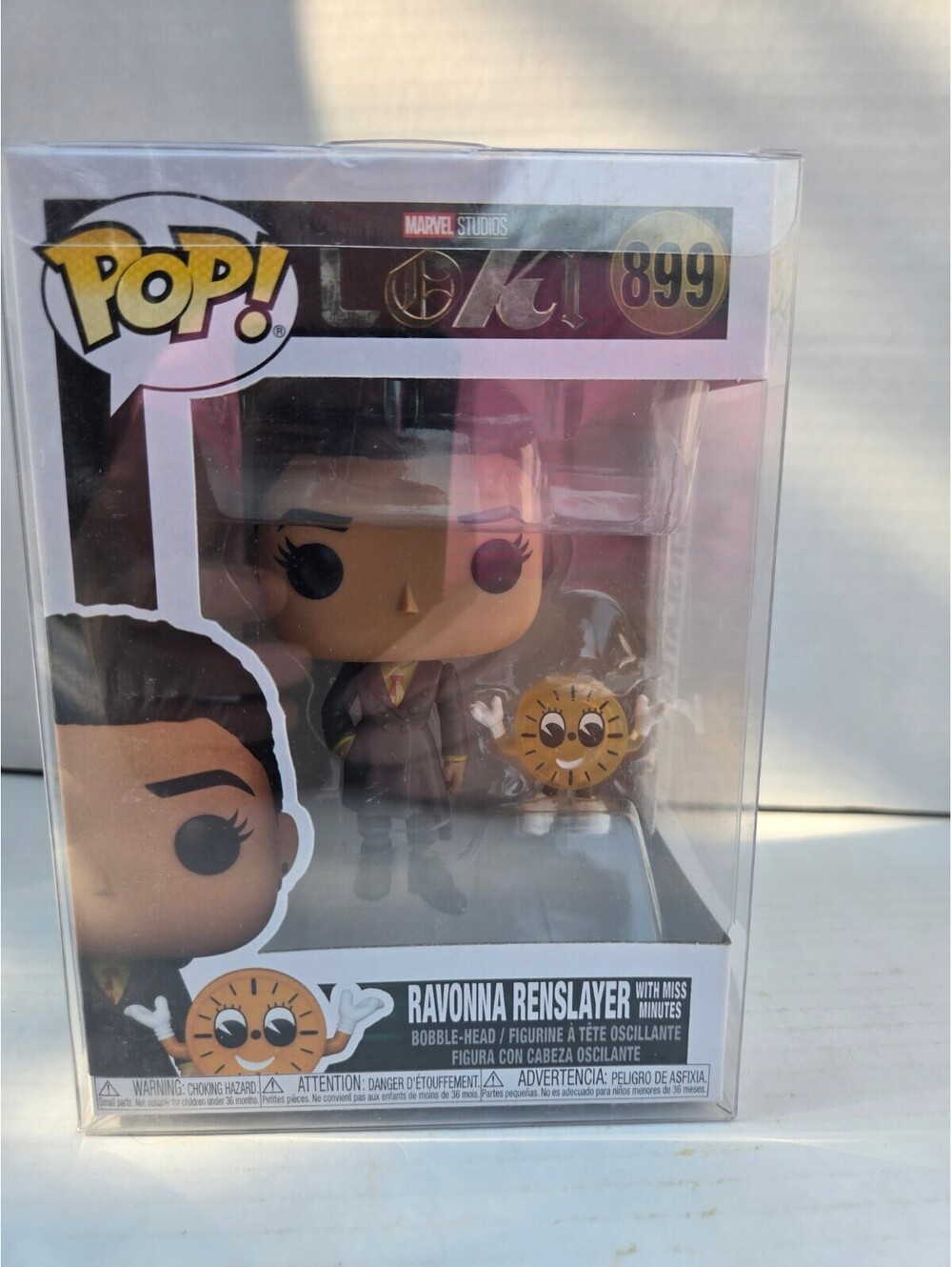 Funko Pop! Marvel Studios Loki #899 Ravonna Renslayer with Miss Minutes